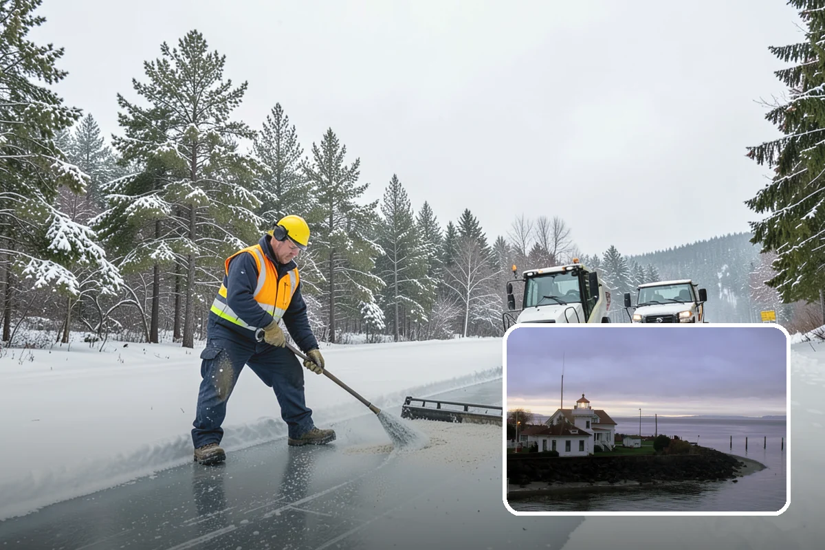 Retail Store Sidewalk Clearing in Mukilteo, Snohomish County, WA - Keeps your doors open and customers arriving during winter weather