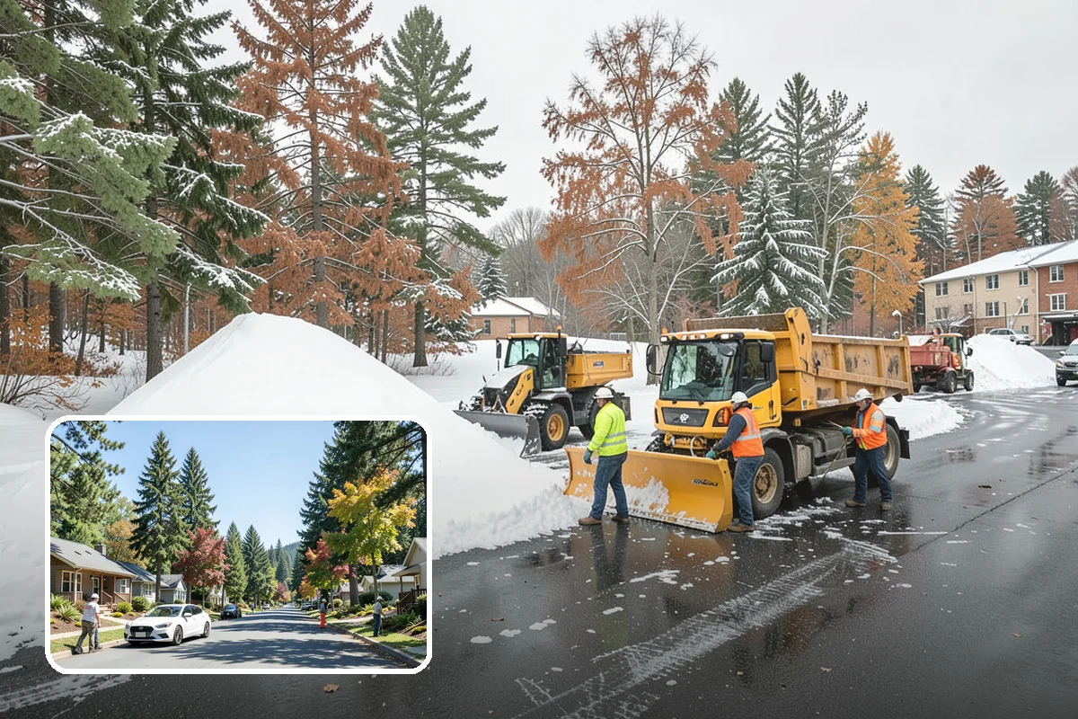 Retail Store Sidewalk Clearing in Orting, Pierce County, WA - Keeps your doors open and customers arriving during winter weather