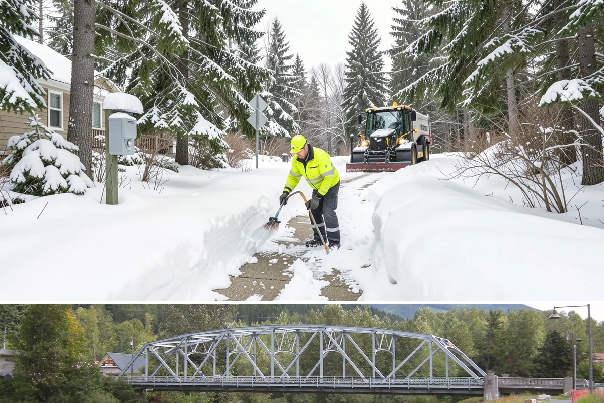 Retail Store Sidewalk Clearing in Skykomish, King County, WA - Retail sidewalk risk is highest from late November through February, especially during daytime thaw-refreeze that rebuilds ice at...
