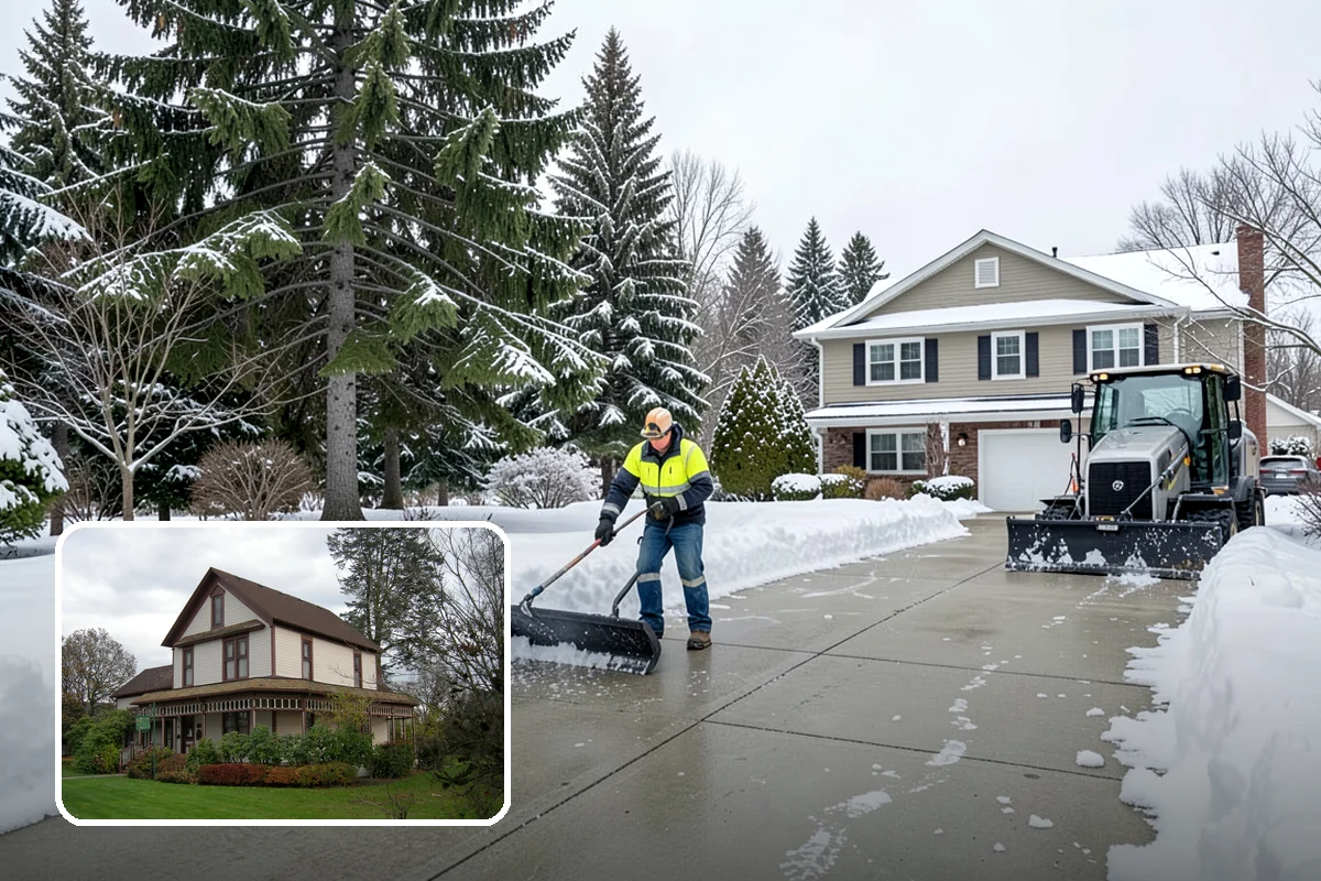 Retail Store Sidewalk Clearing in Sumner, Pierce County, WA - Keeps your doors open and customers arriving during winter weather
