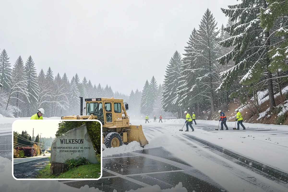 Retail Store Sidewalk Clearing in Wilkeson, Pierce County, WA - Keeps your doors open and customers arriving during winter weather