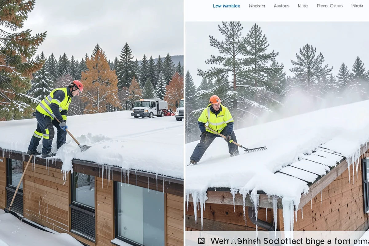 Retail Store Snow Plowing in Auburn, King County, WA - Set a pre-open completion time based on your store hours