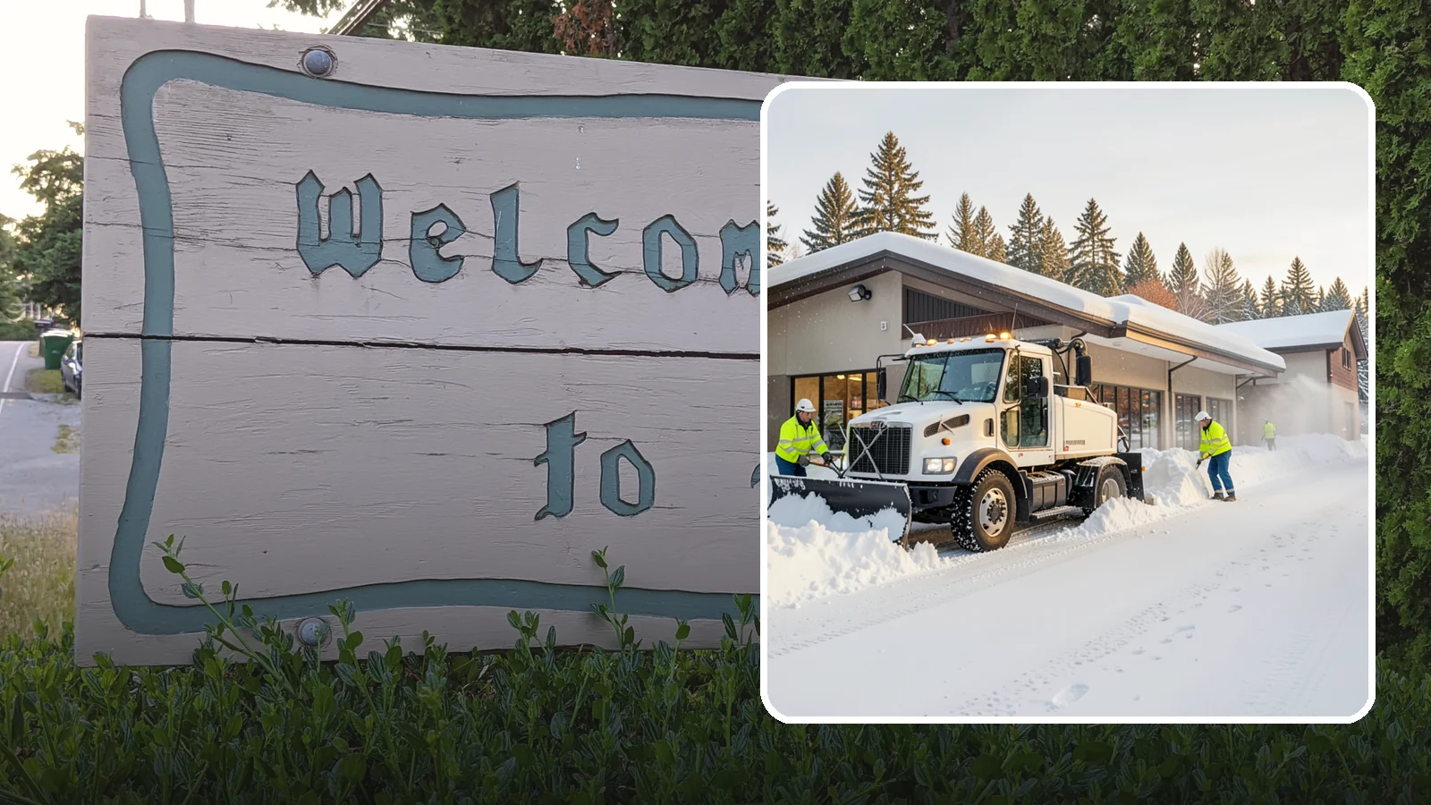 Retail Store Snow Plowing in Brier, Snohomish County, WA - We plow retail storefronts and customer lots before open so shoppers reach your doors on safe, clear pavement.