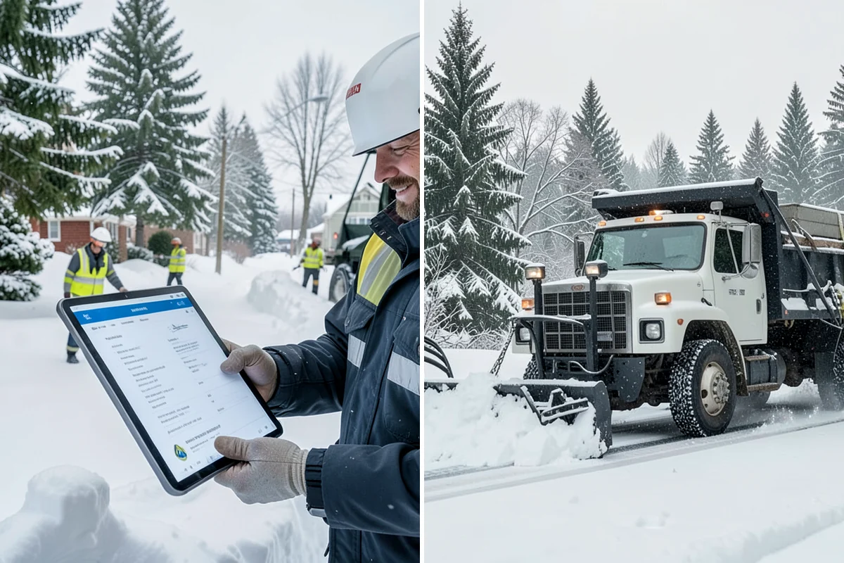 Retail Store Snow Plowing in Clyde Hill, King County, WA - Set a pre-open completion time based on your store hours