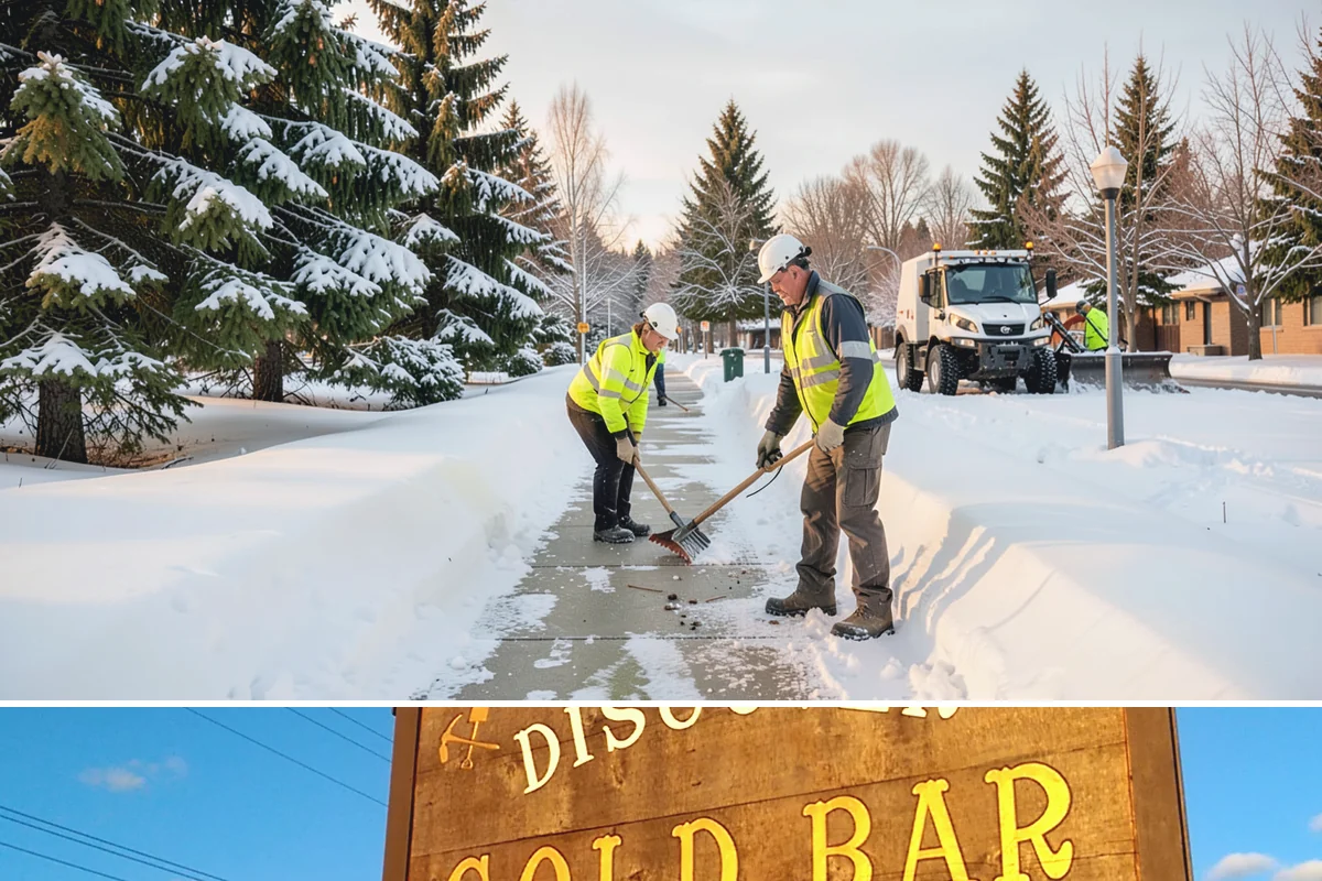 Retail Store Snow Plowing in Gold Bar, Snohomish County, WA - Line up service before the holiday shopping season so a surprise storm never closes your doors.