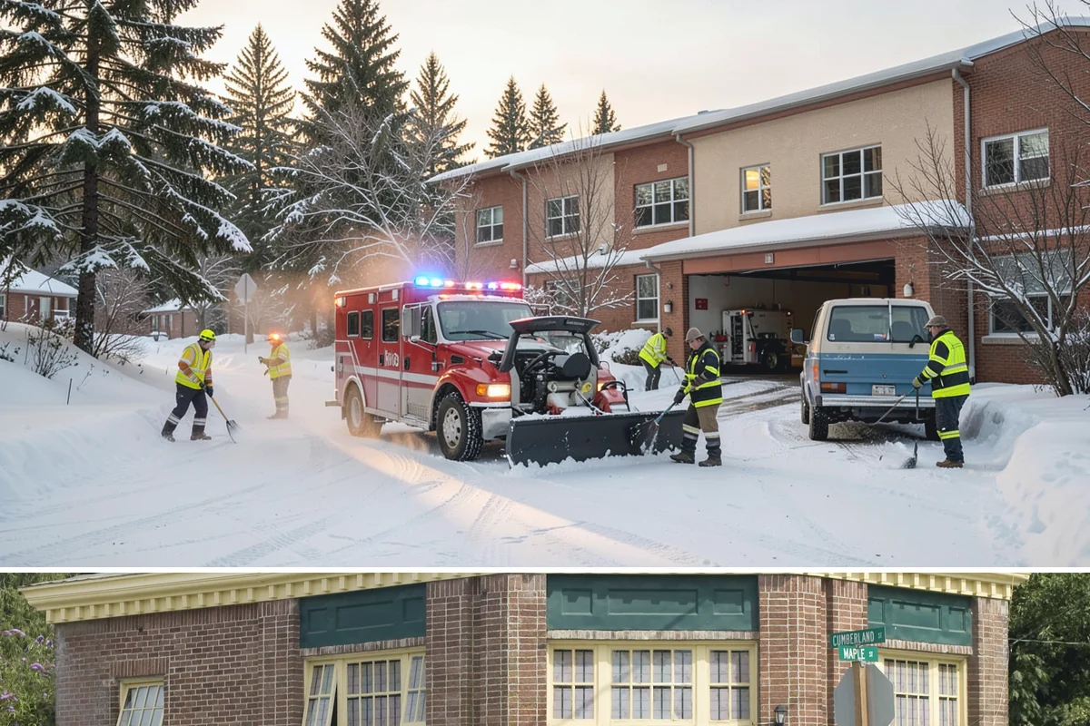 Retail Store Snow Plowing in Hamilton, Skagit County, WA - Line up service before the holiday shopping season so a surprise storm never closes your doors.