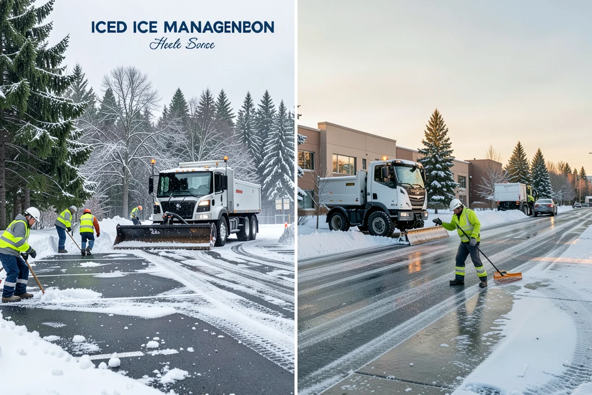 Retail Store Snow Plowing in Hunts Point, King County, WA - Set a pre-open completion time based on your store hours