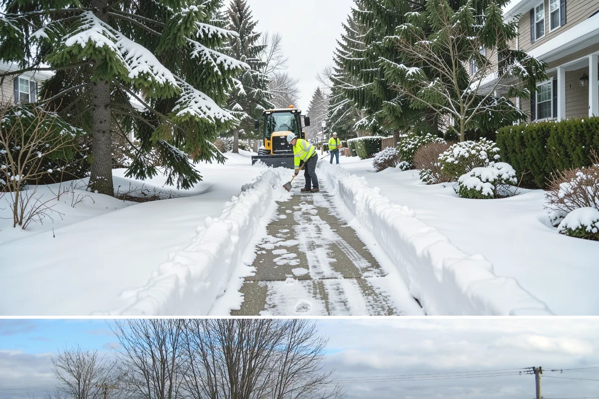 Retail Store Snow Plowing in Langley, Island County, WA - Line up service before the holiday shopping season so a surprise storm never closes your doors.