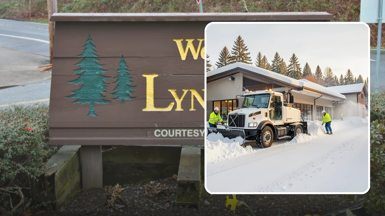 Retail Store Snow Plowing in Lynnwood, Snohomish County, WA - We plow retail storefronts and customer lots before open so shoppers reach your doors on safe, clear pavement.