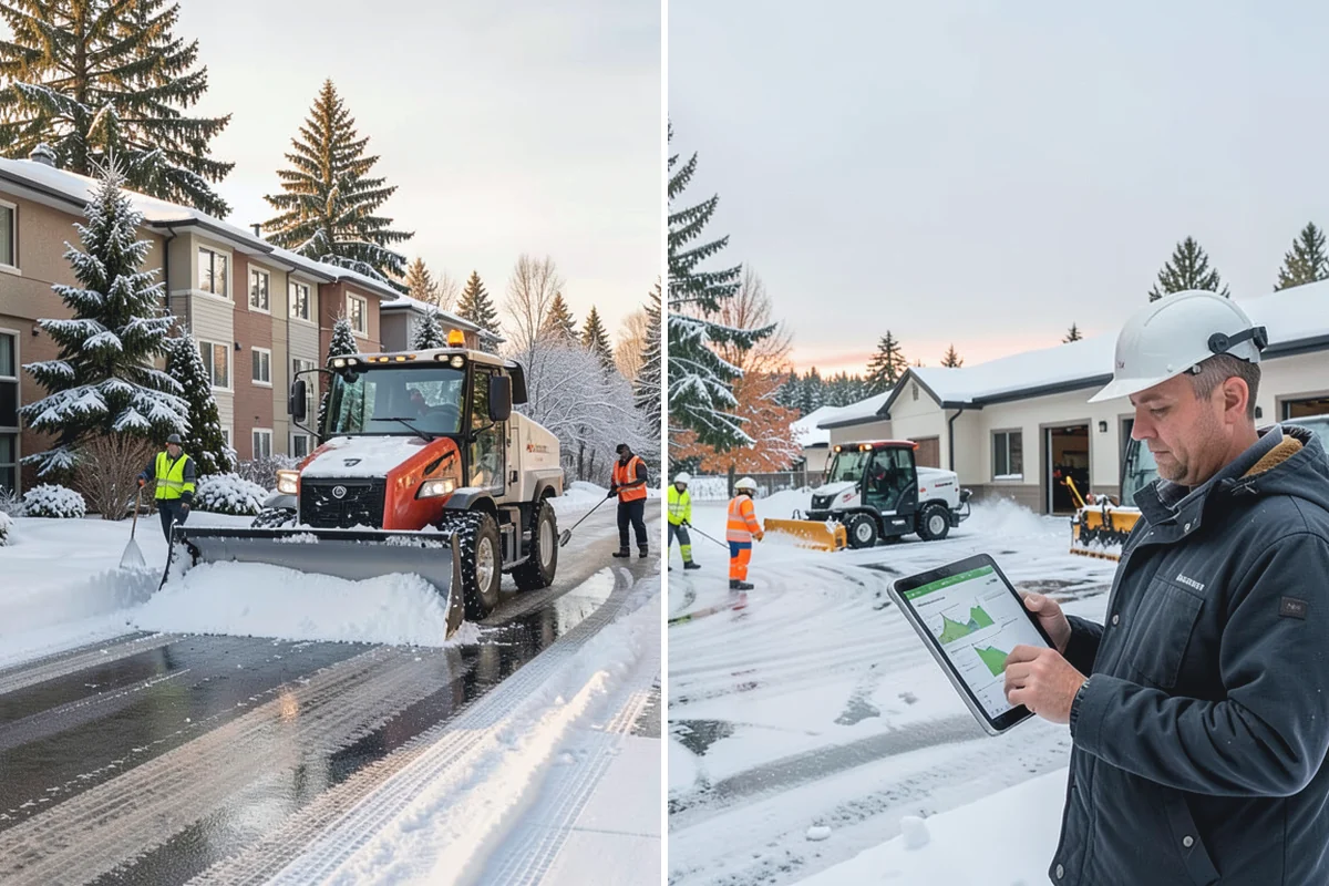 Retail Store Snow Plowing in Skykomish, King County, WA - Set a pre-open completion time based on your store hours