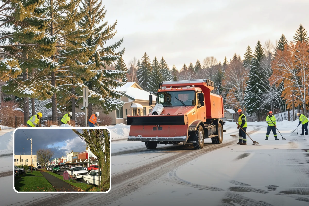 Rock Salt Application in Arlington, Snohomish County, WA - Fast, budget-friendly melting for the region's typical above-20-degree ice events