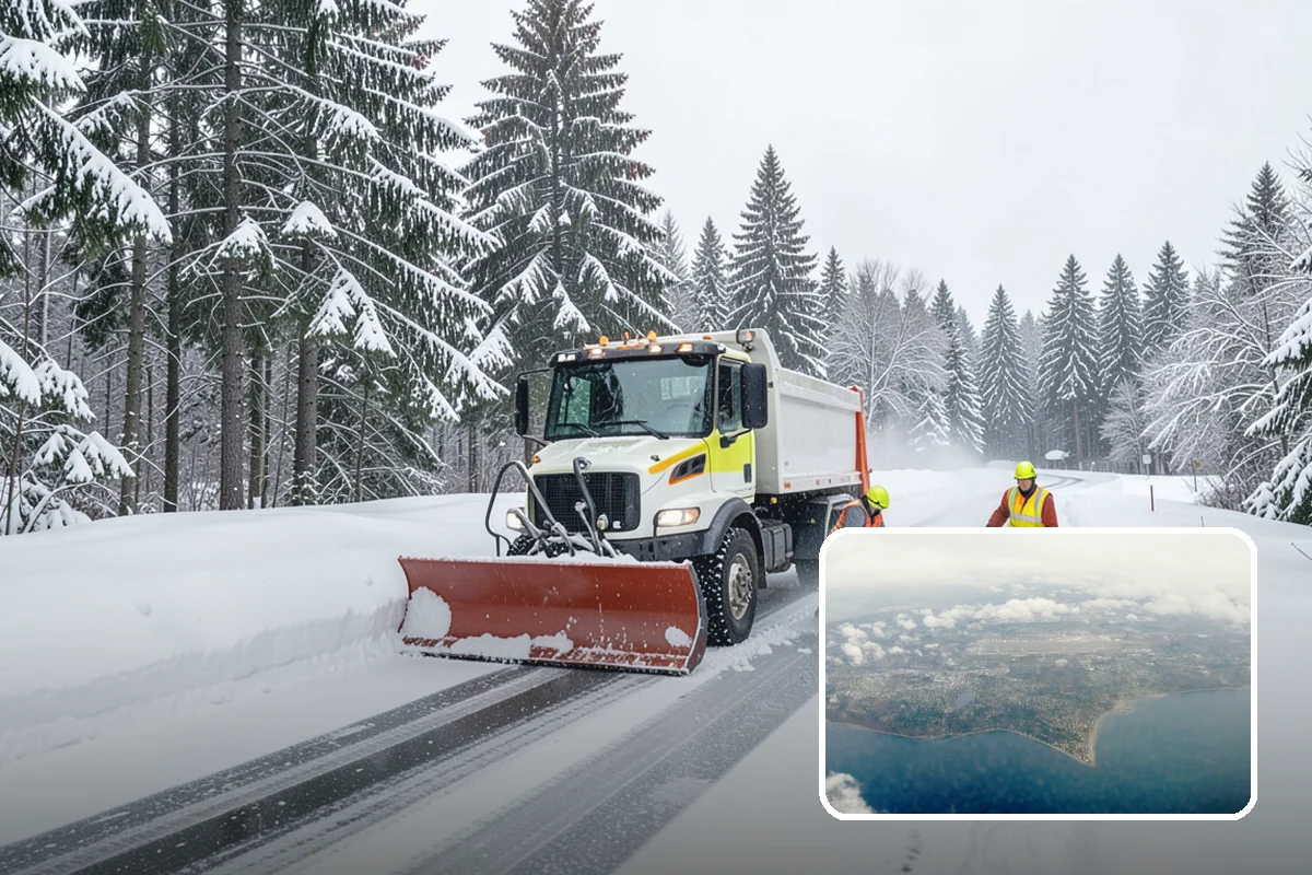 Rock Salt Application in Burien, King County, WA - Fast, budget-friendly melting for the region's typical above-20-degree ice events