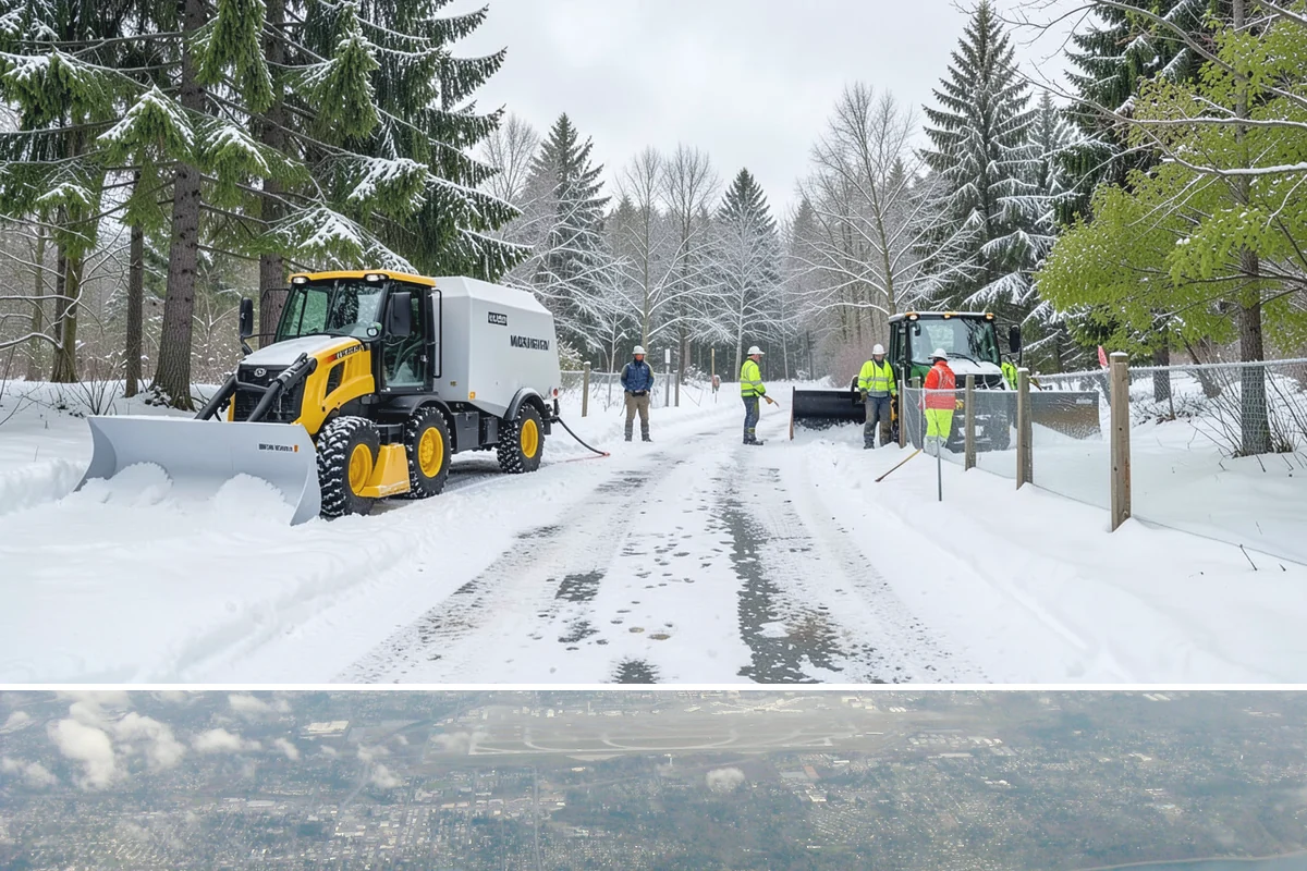 Rock Salt Application in Burien, King County, WA - Most rock salt work in Western Washington falls between late November and February during arctic outflow events and post-frontal...