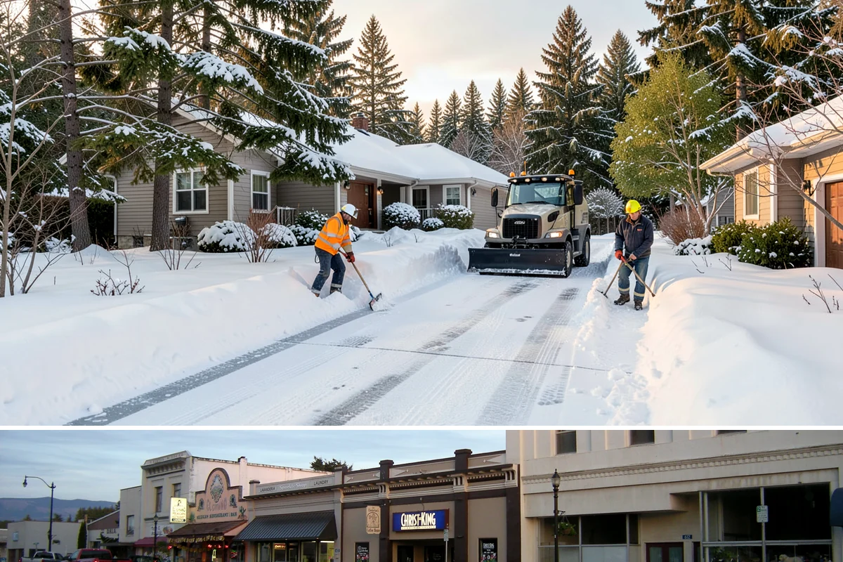 Rock Salt Application in Burlington, Skagit County, WA - Most rock salt work in Western Washington falls between late November and February during arctic outflow events and post-frontal...