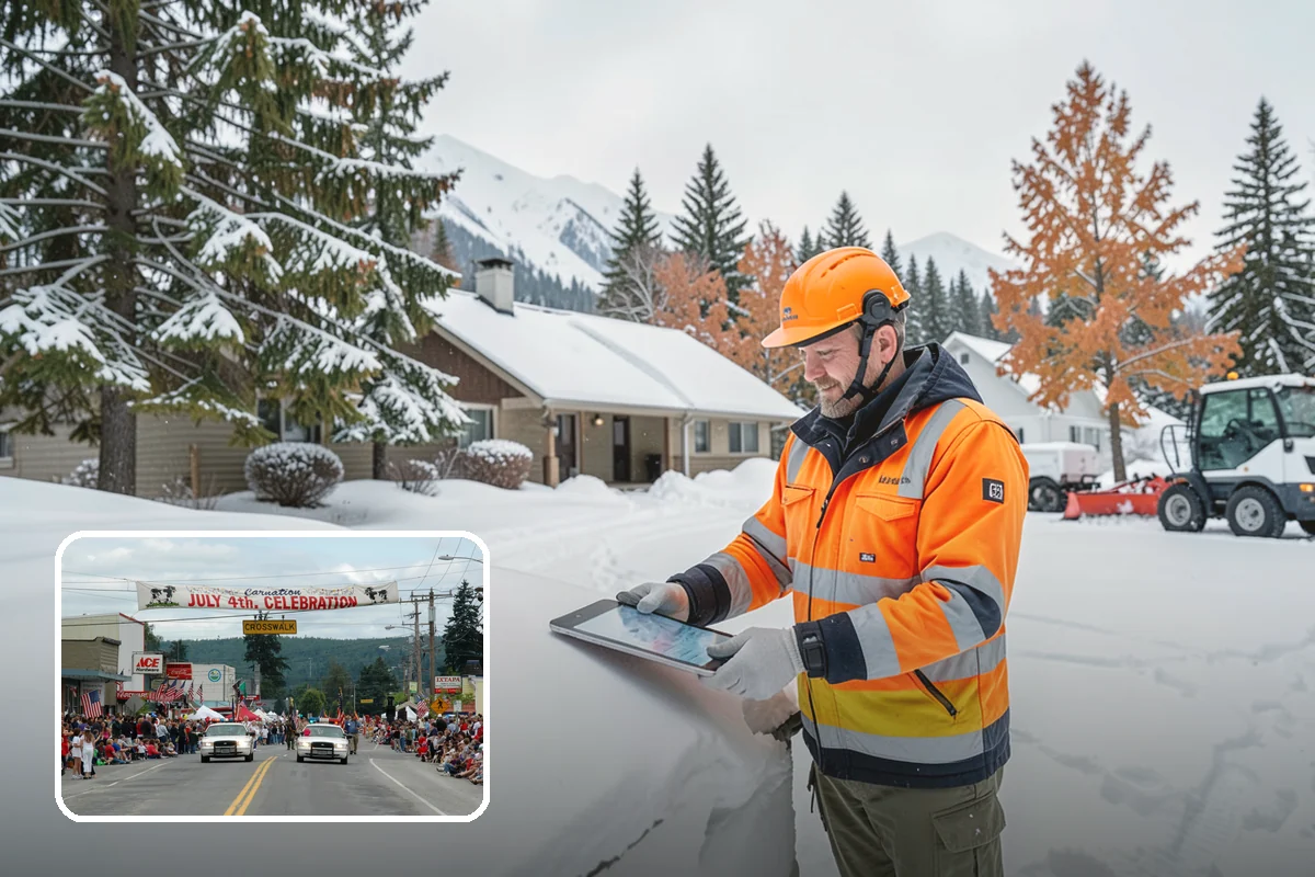 Rock Salt Application in Carnation, King County, WA - Fast, budget-friendly melting for the region's typical above-20-degree ice events