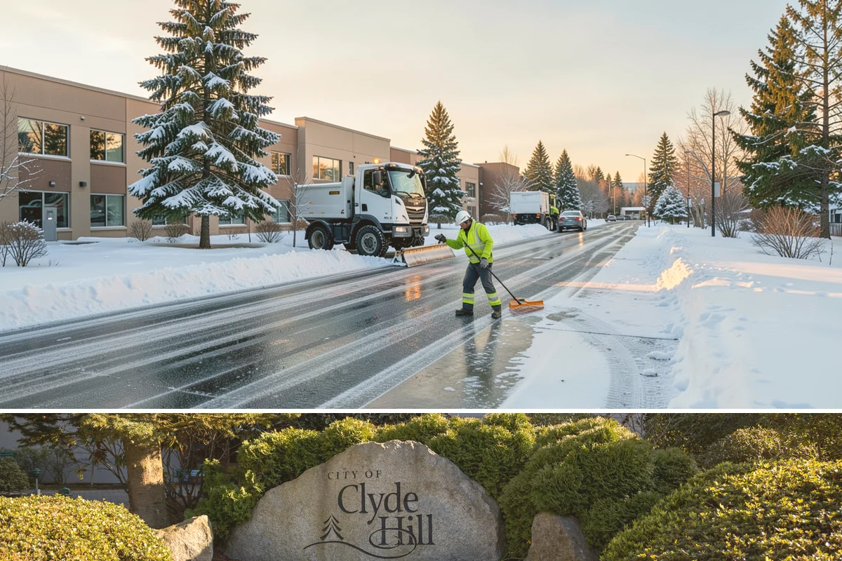 Rock Salt Application in Clyde Hill, King County, WA - Most rock salt work in Western Washington falls between late November and February during arctic outflow events and post-frontal...