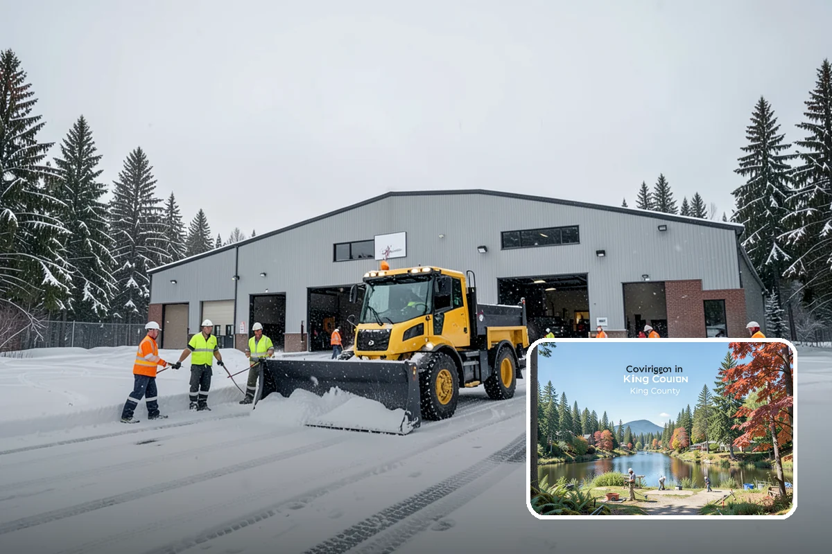 Rock Salt Application in Covington, King County, WA - Fast, budget-friendly melting for the region's typical above-20-degree ice events