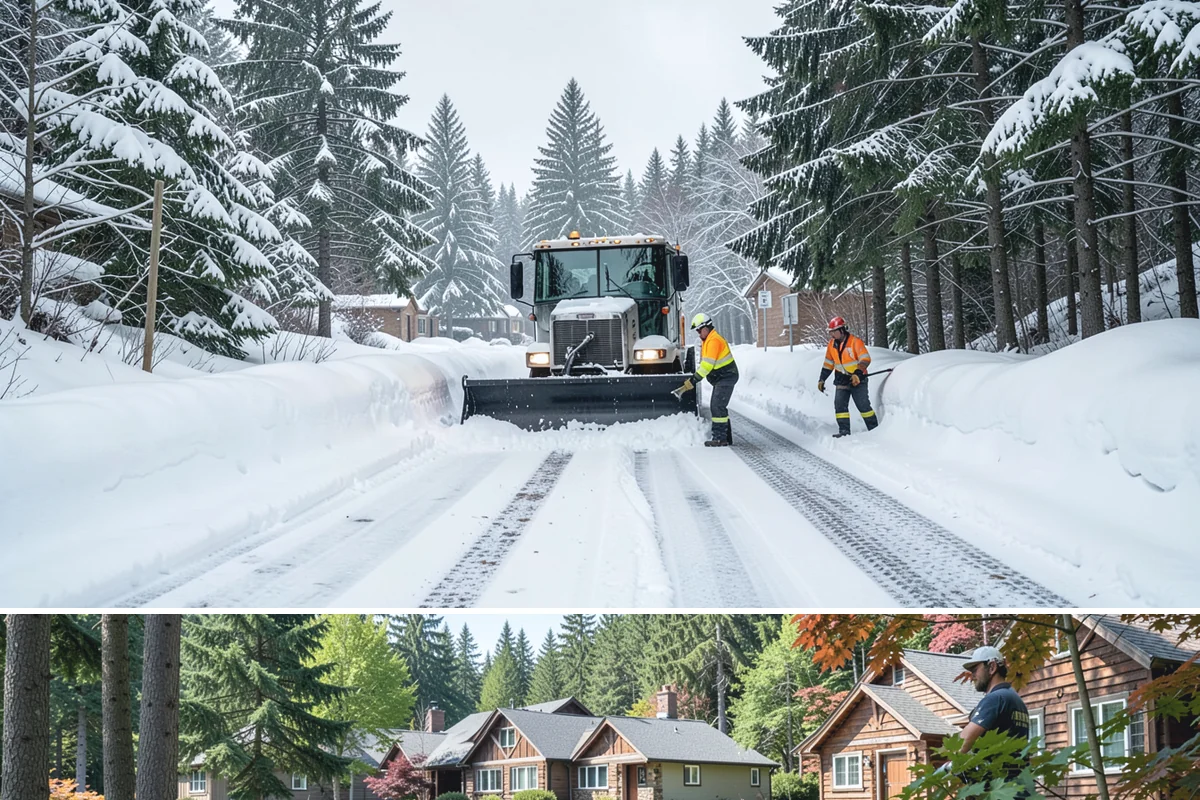 Rock Salt Application in Edgewood, Pierce County, WA - Most rock salt work in Western Washington falls between late November and February during arctic outflow events and post-frontal...
