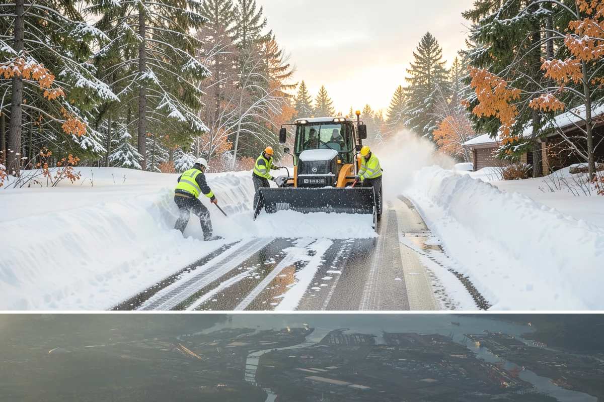 Rock Salt Application in Fife, Pierce County, WA - Most rock salt work in Western Washington falls between late November and February during arctic outflow events and post-frontal...