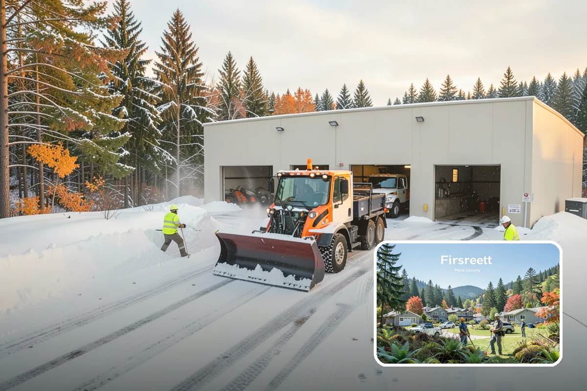 Rock Salt Application in Fircrest, Pierce County, WA - Fast, budget-friendly melting for the region's typical above-20-degree ice events