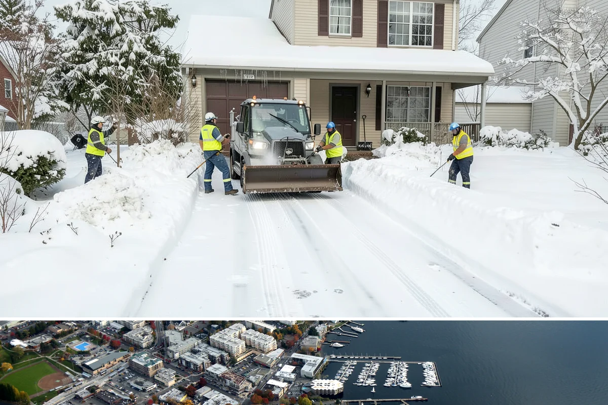 Rock Salt Application in Kirkland, King County, WA - Most rock salt work in Western Washington falls between late November and February during arctic outflow events and post-frontal...