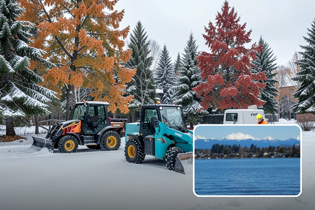 Rock Salt Application in Lake Stevens, Snohomish County, WA - Fast, budget-friendly melting for the region's typical above-20-degree ice events
