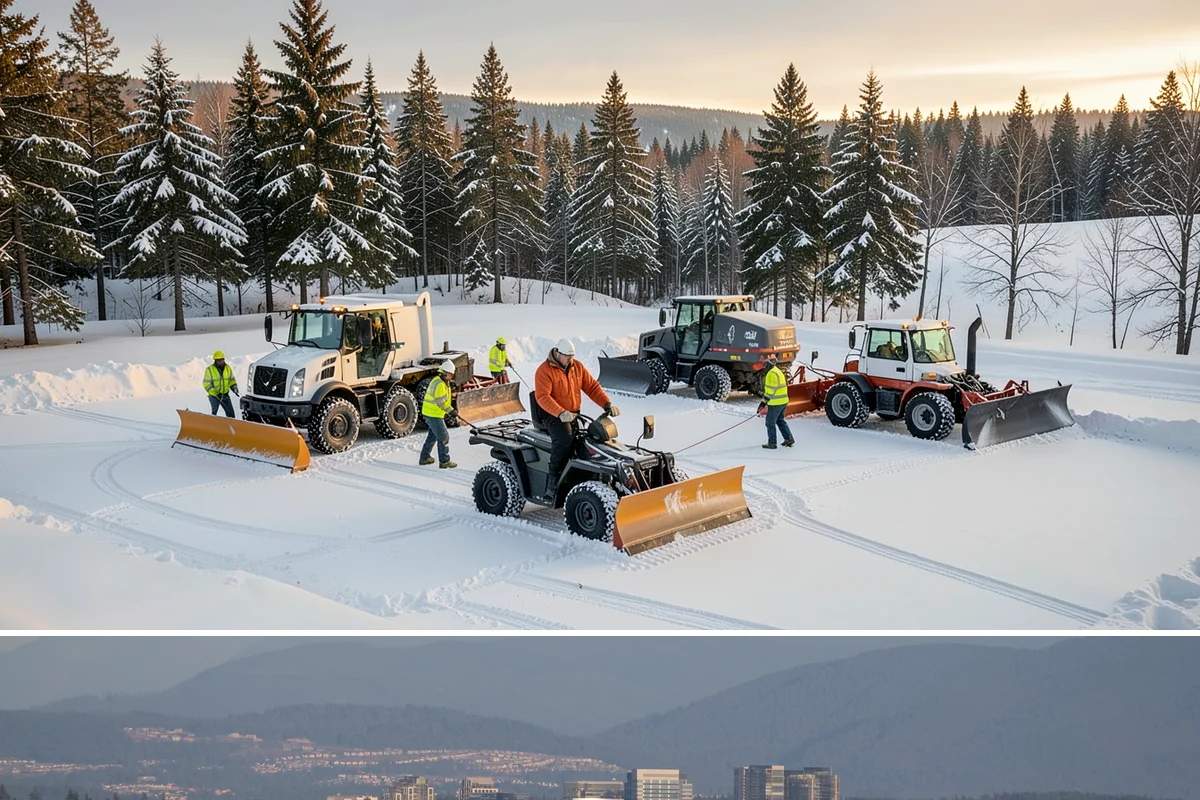 Rock Salt Application in Medina, King County, WA - Most rock salt work in Western Washington falls between late November and February during arctic outflow events and post-frontal...