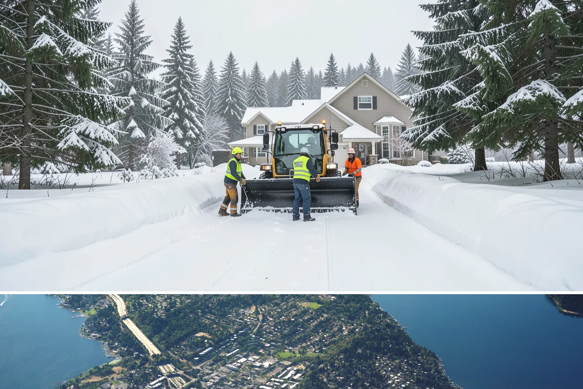 Rock Salt Application in Mercer Island, King County, WA - Most rock salt work in Western Washington falls between late November and February during arctic outflow events and post-frontal...