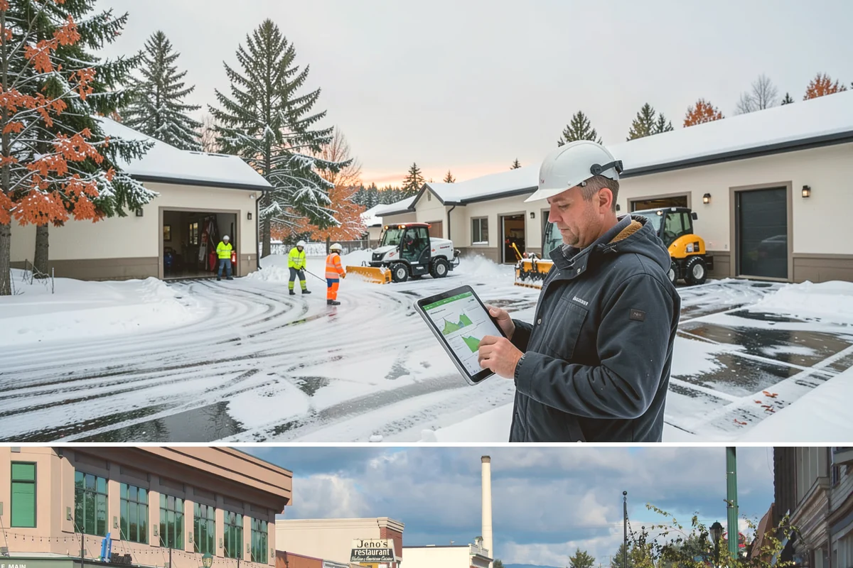 Rock Salt Application in Monroe, Snohomish County, WA - Most rock salt work in Western Washington falls between late November and February during arctic outflow events and post-frontal...
