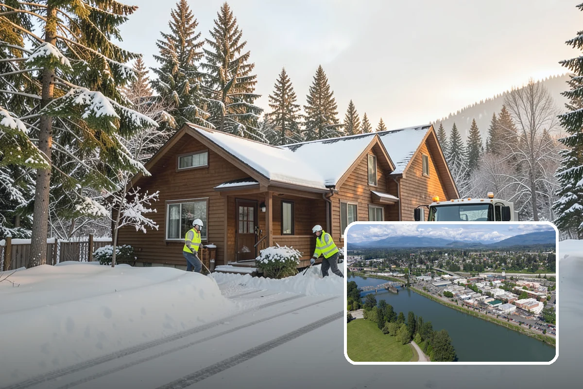 Rock Salt Application in Mount Vernon, Skagit County, WA - Fast, budget-friendly melting for the region's typical above-20-degree ice events