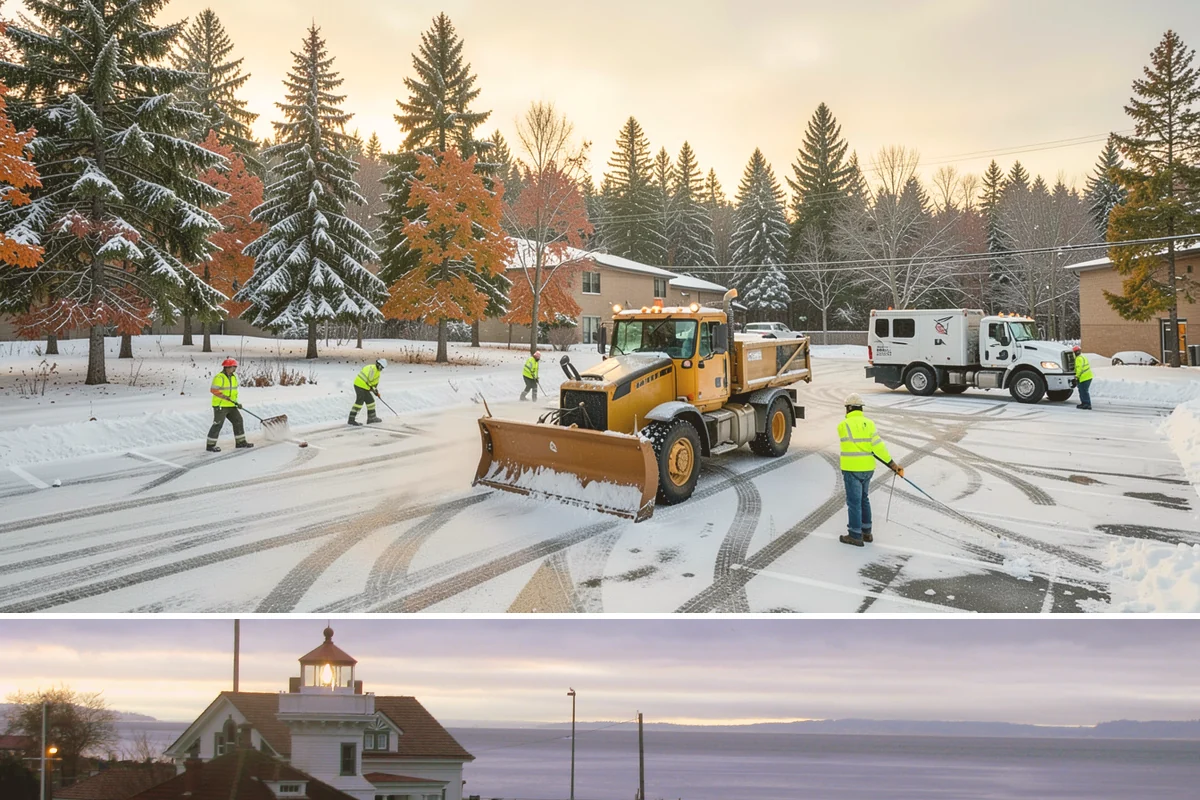 Rock Salt Application in Mukilteo, Snohomish County, WA - Most rock salt work in Western Washington falls between late November and February during arctic outflow events and post-frontal...