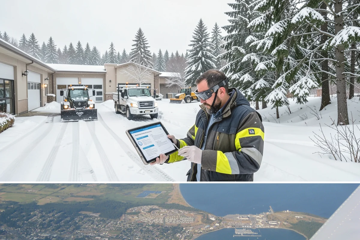 Rock Salt Application in Oak Harbor, Island County, WA - Most rock salt work in Western Washington falls between late November and February during arctic outflow events and post-frontal...