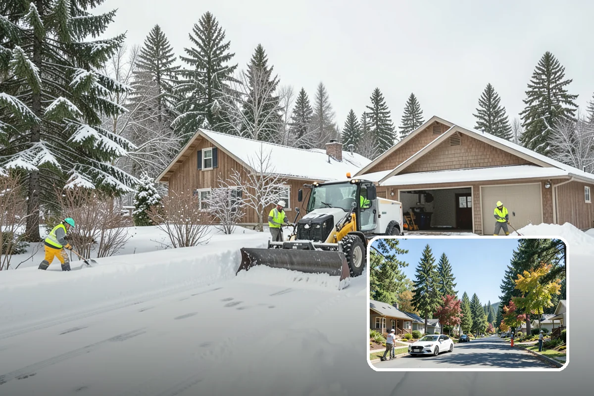 Rock Salt Application in Orting, Pierce County, WA - Fast, budget-friendly melting for the region's typical above-20-degree ice events
