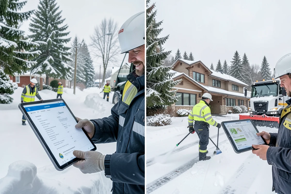 Rock Salt Application in Seattle, King County, WA - Clear loose snow by plow or shovel so salt contacts the ice layer directly