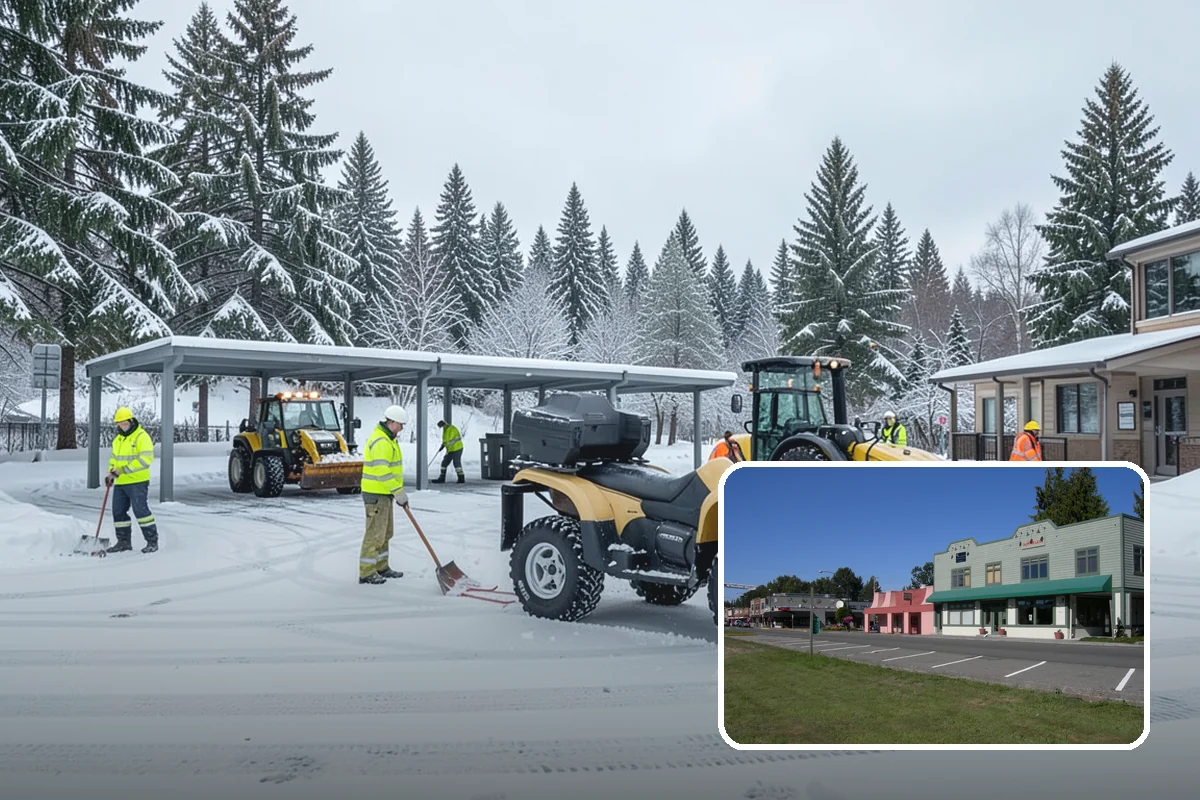 Rock Salt Application in Snoqualmie, King County, WA - Fast, budget-friendly melting for the region's typical above-20-degree ice events
