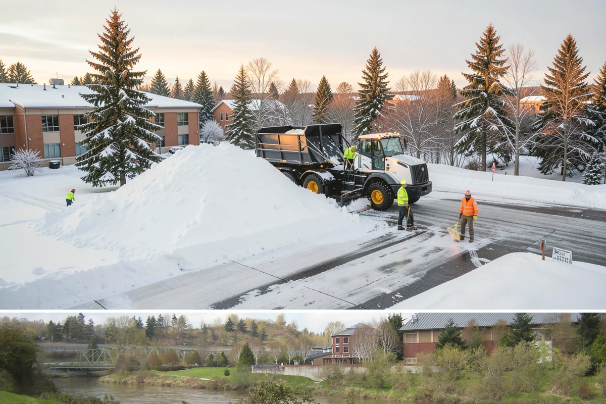 Rock Salt Application in Tukwila, King County, WA - Most rock salt work in Western Washington falls between late November and February during arctic outflow events and post-frontal...