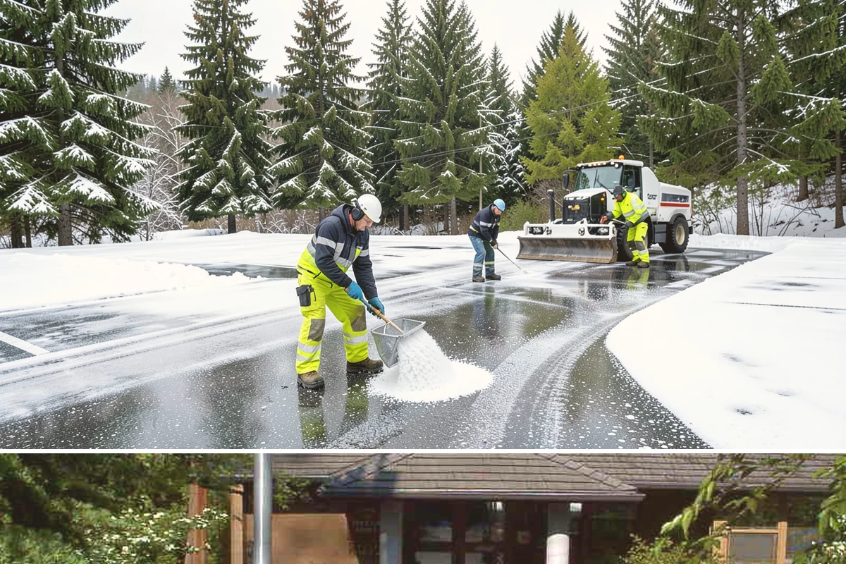 Rock Salt Application in Yarrow Point, King County, WA - Most rock salt work in Western Washington falls between late November and February during arctic outflow events and post-frontal...