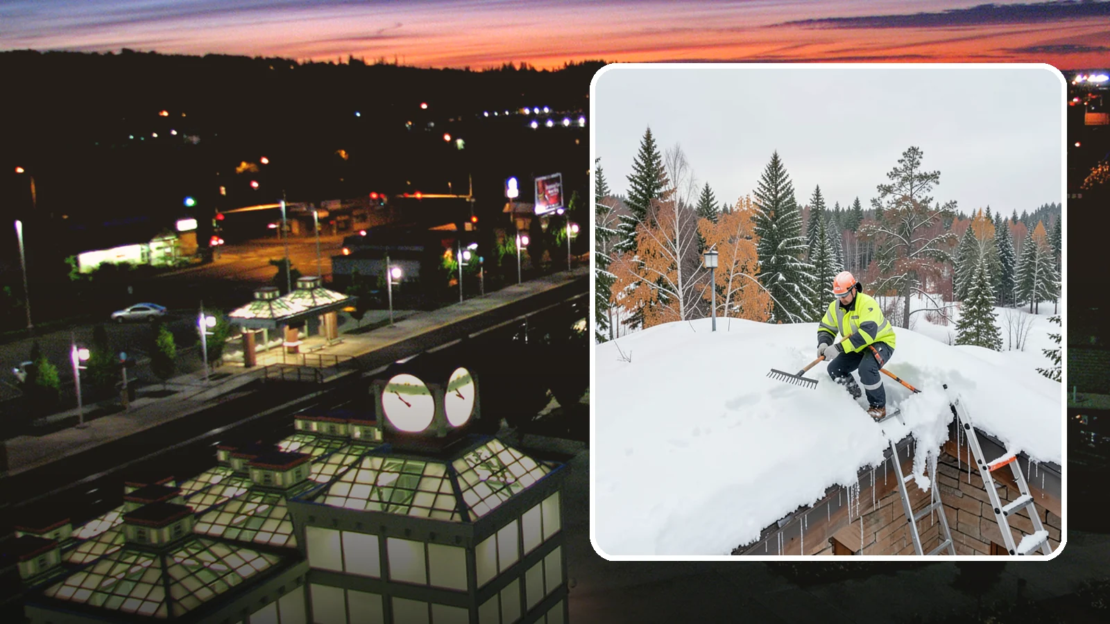 Roof Access Snow Clearing in Auburn, King County, WA - We clear snow from rooftop access points, ladders, and hatches so maintenance and emergency crews can safely reach equipment...