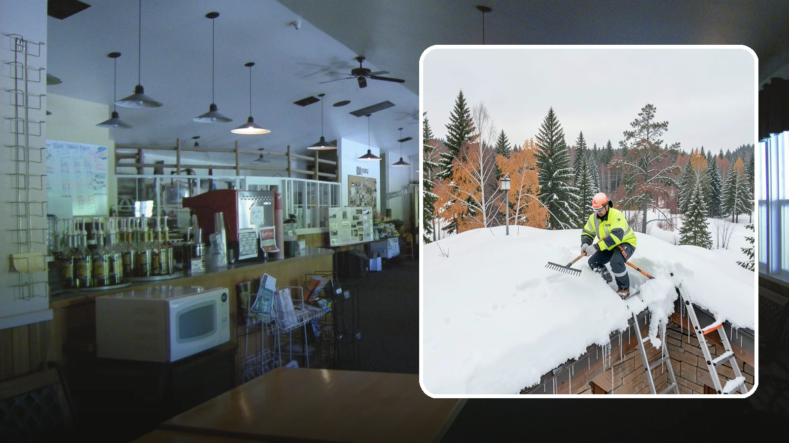 Roof Access Snow Clearing in Black Diamond, King County, WA - We clear snow from rooftop access points, ladders, and hatches so maintenance and emergency crews can safely reach equipment...