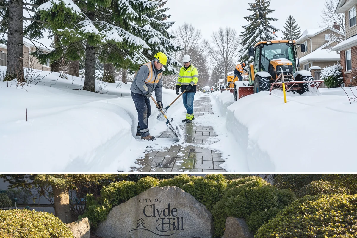 Roof Access Snow Clearing in Clyde Hill, King County, WA - Roof access clearing is most needed after the heavy, wet snowfalls that occasionally blanket the lowlands from December through...