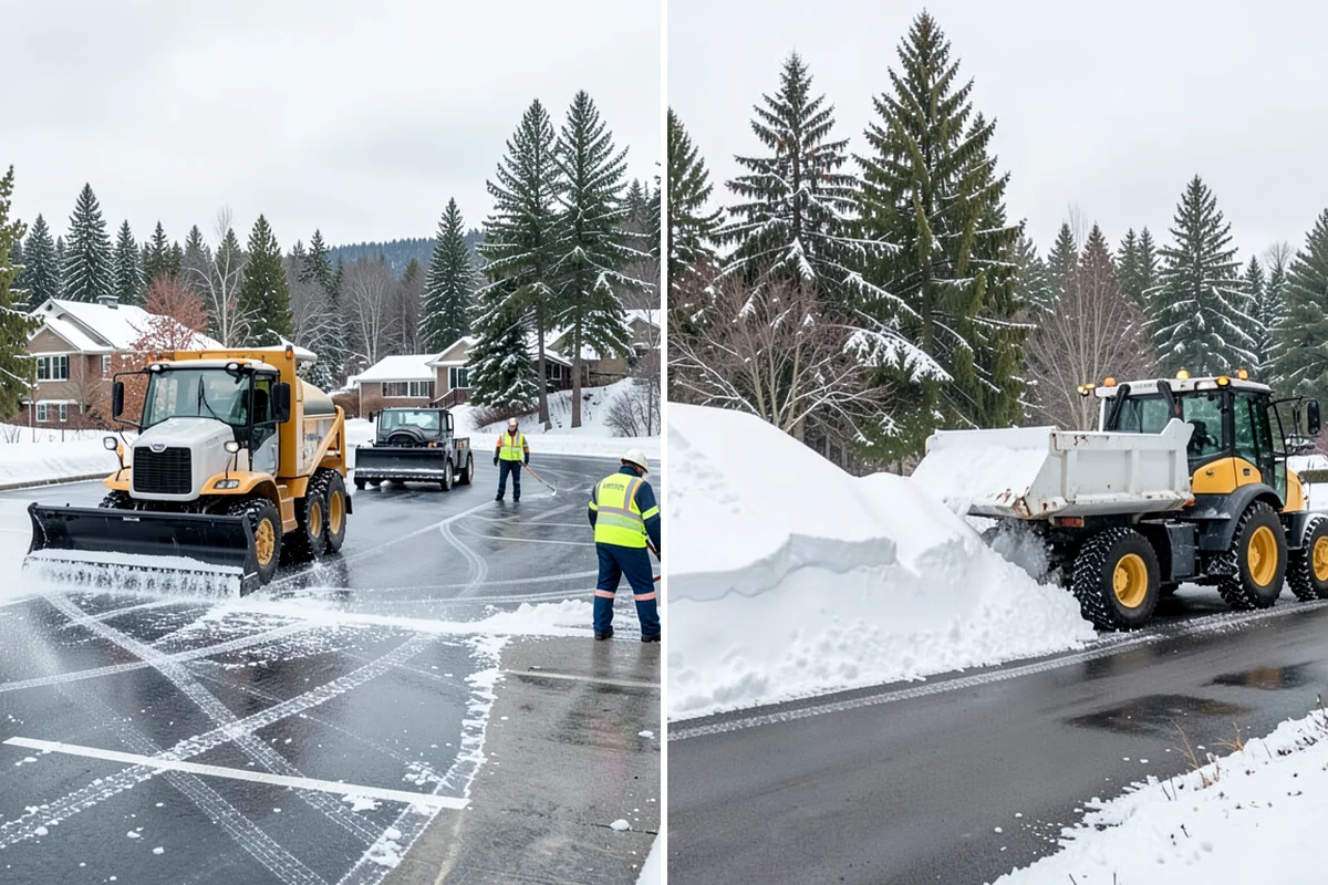Roof Access Snow Clearing in Concrete, Skagit County, WA - We assess the access route, ladder, and hatch condition