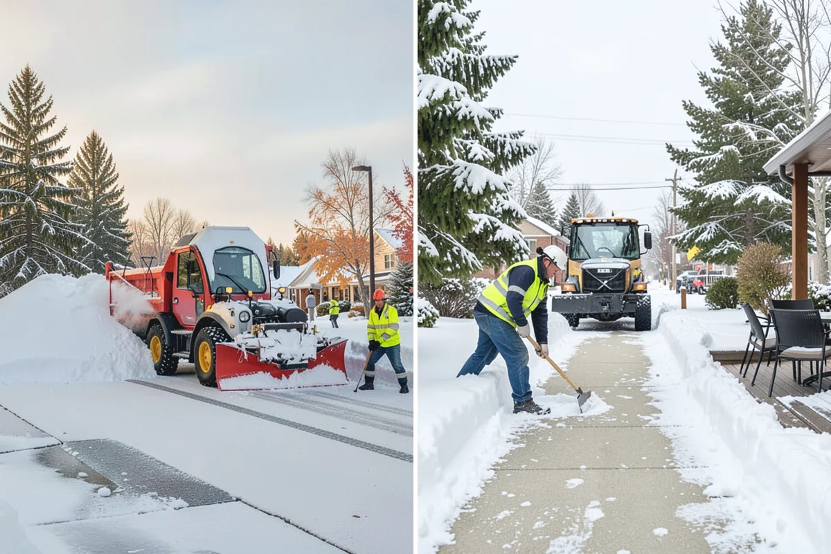 Roof Access Snow Clearing in Des Moines, King County, WA - We assess the access route, ladder, and hatch condition
