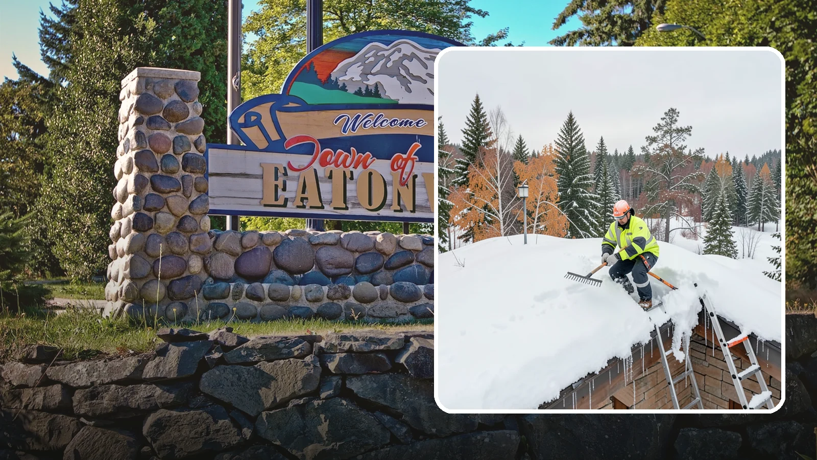 Roof Access Snow Clearing in Eatonville, Pierce County, WA - We clear snow from rooftop access points, ladders, and hatches so maintenance and emergency crews can safely reach equipment...