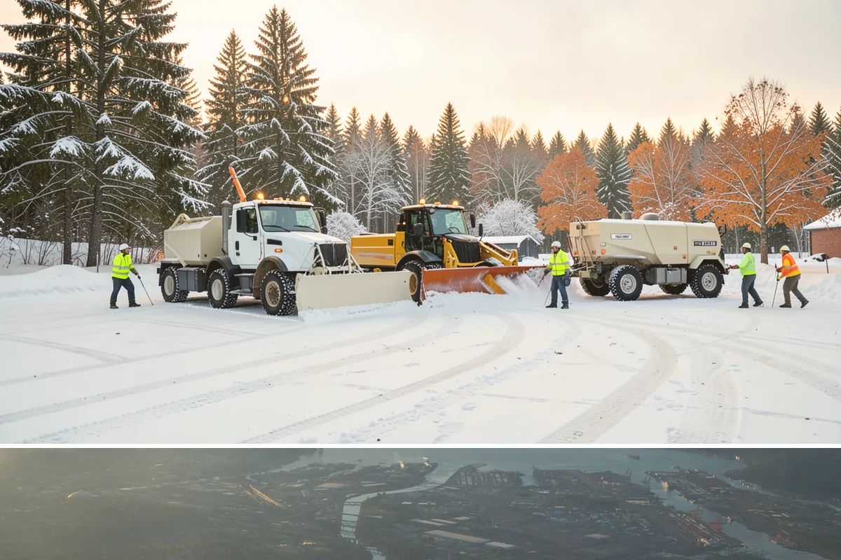 Roof Access Snow Clearing in Fife, Pierce County, WA - Roof access clearing is most needed after the heavy, wet snowfalls that occasionally blanket the lowlands from December through...