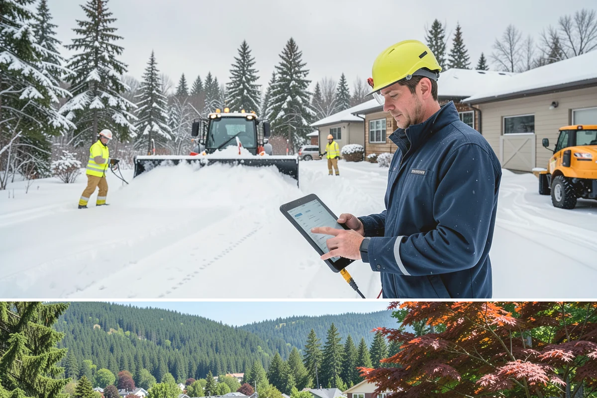 Roof Access Snow Clearing in Index, Snohomish County, WA - Roof access clearing is most needed after the heavy, wet snowfalls that occasionally blanket the lowlands from December through...