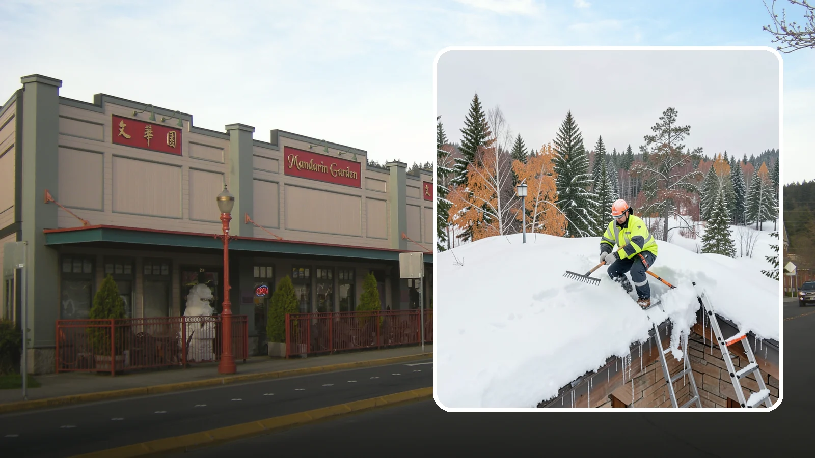 Roof Access Snow Clearing in Issaquah, King County, WA - We clear snow from rooftop access points, ladders, and hatches so maintenance and emergency crews can safely reach equipment...