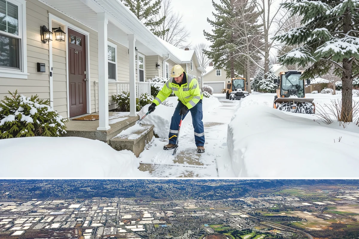Roof Access Snow Clearing in Kent, King County, WA - Roof access clearing is most needed after the heavy, wet snowfalls that occasionally blanket the lowlands from December through...