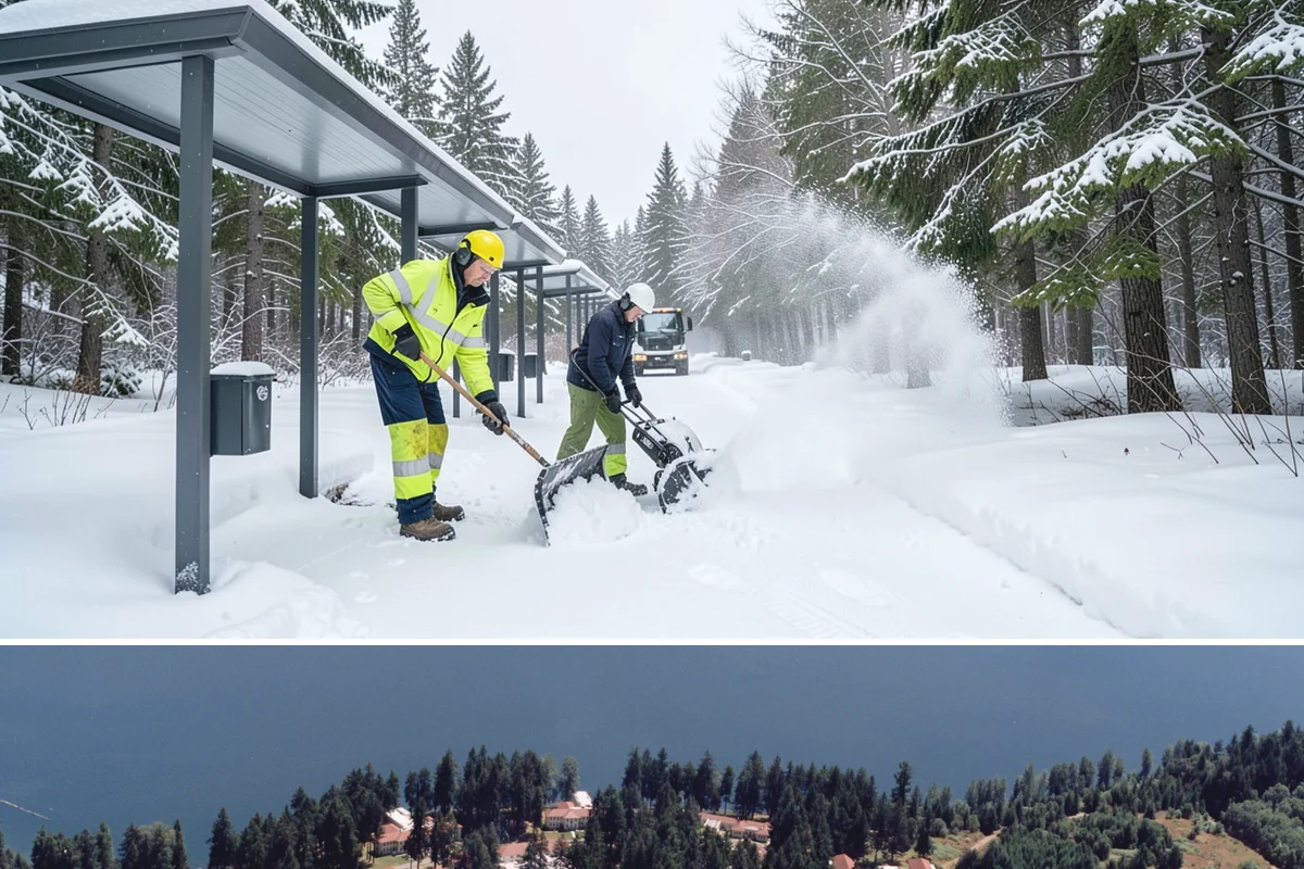 Roof Access Snow Clearing in Lakewood, Pierce County, WA - Roof access clearing is most needed after the heavy, wet snowfalls that occasionally blanket the lowlands from December through...
