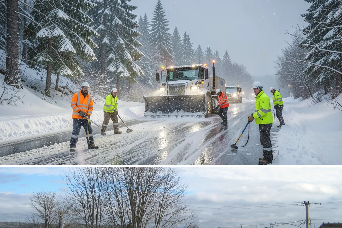 Roof Access Snow Clearing in Langley, Island County, WA - Roof access clearing is most needed after the heavy, wet snowfalls that occasionally blanket the lowlands from December through...