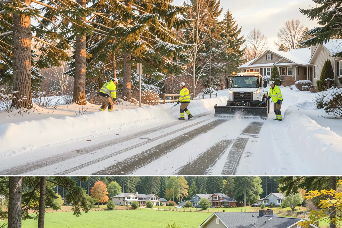 Roof Access Snow Clearing in Lyman, Skagit County, WA - Roof access clearing is most needed after the heavy, wet snowfalls that occasionally blanket the lowlands from December through...